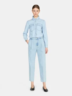 Women Sisley Shirts & Blouses<Denim Shirt