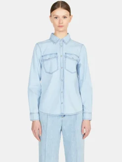 Women Sisley Shirts & Blouses<Denim Shirt