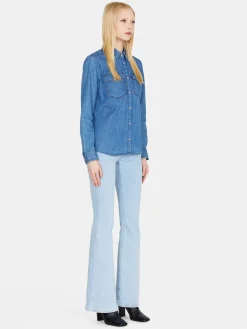 Women Sisley Shirts & Blouses<Denim Shirt