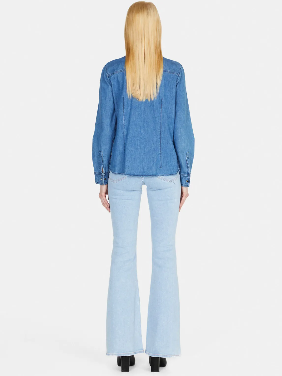 Women Sisley Shirts & Blouses<Denim Shirt
