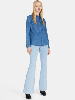 Women Sisley Shirts & Blouses<Denim Shirt