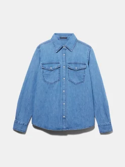 Women Sisley Shirts & Blouses<Denim Shirt