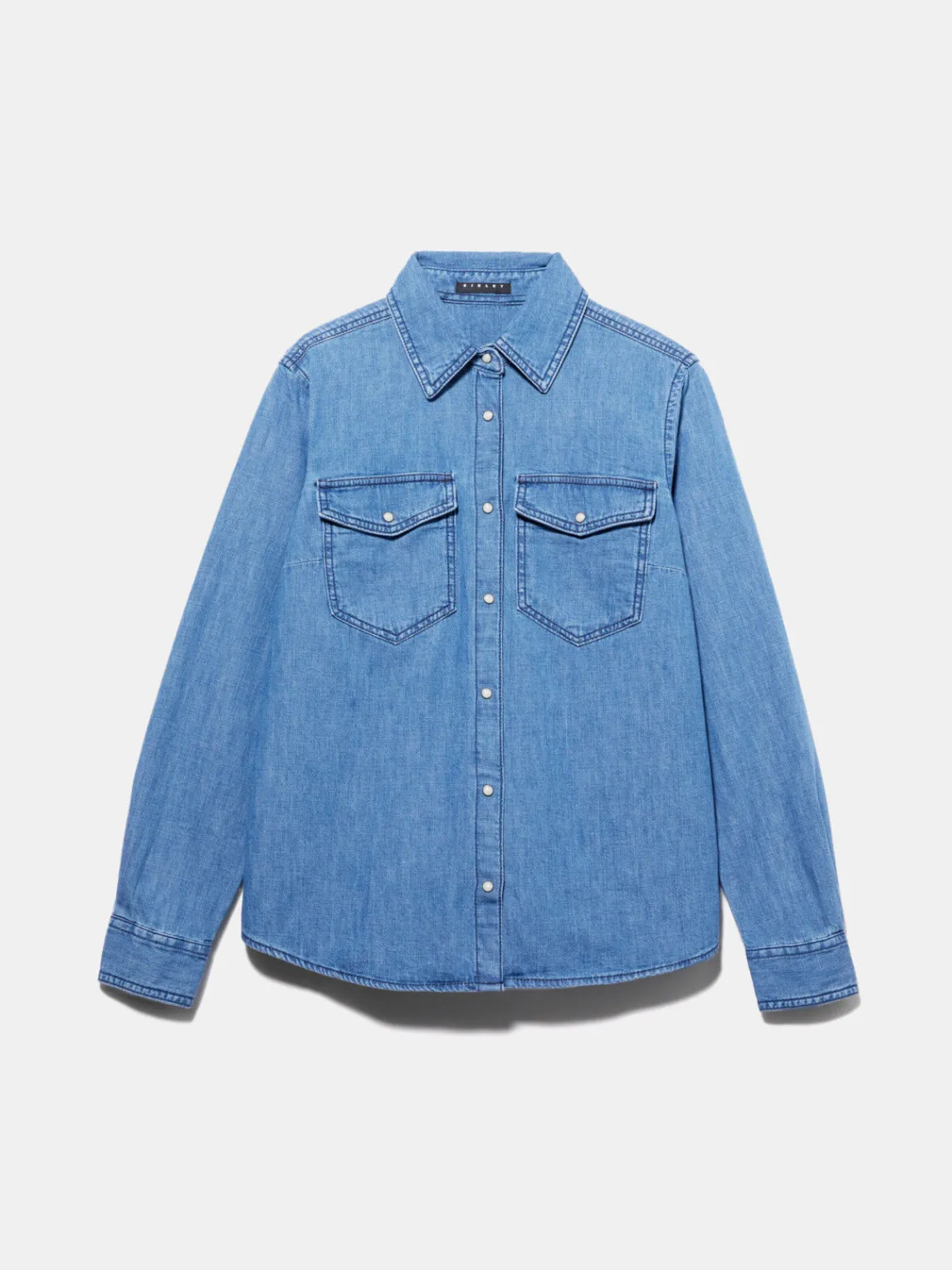 Women Sisley Shirts & Blouses<Denim Shirt