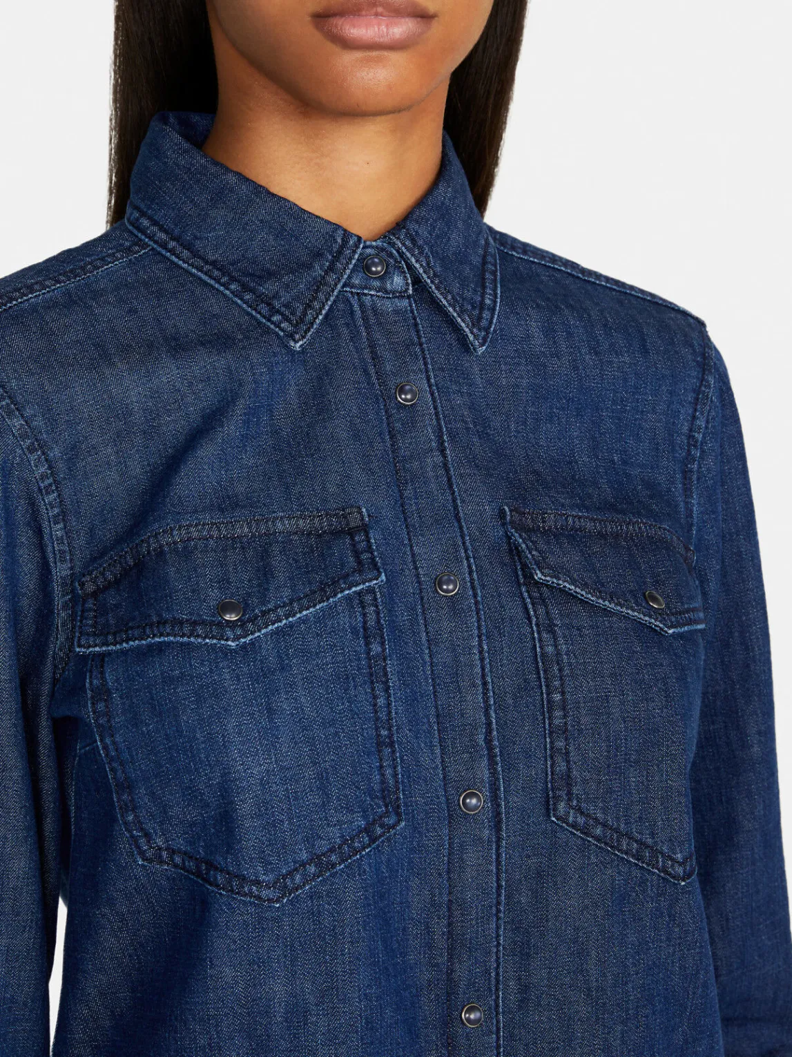 Women Sisley Shirts & Blouses<Denim Shirt