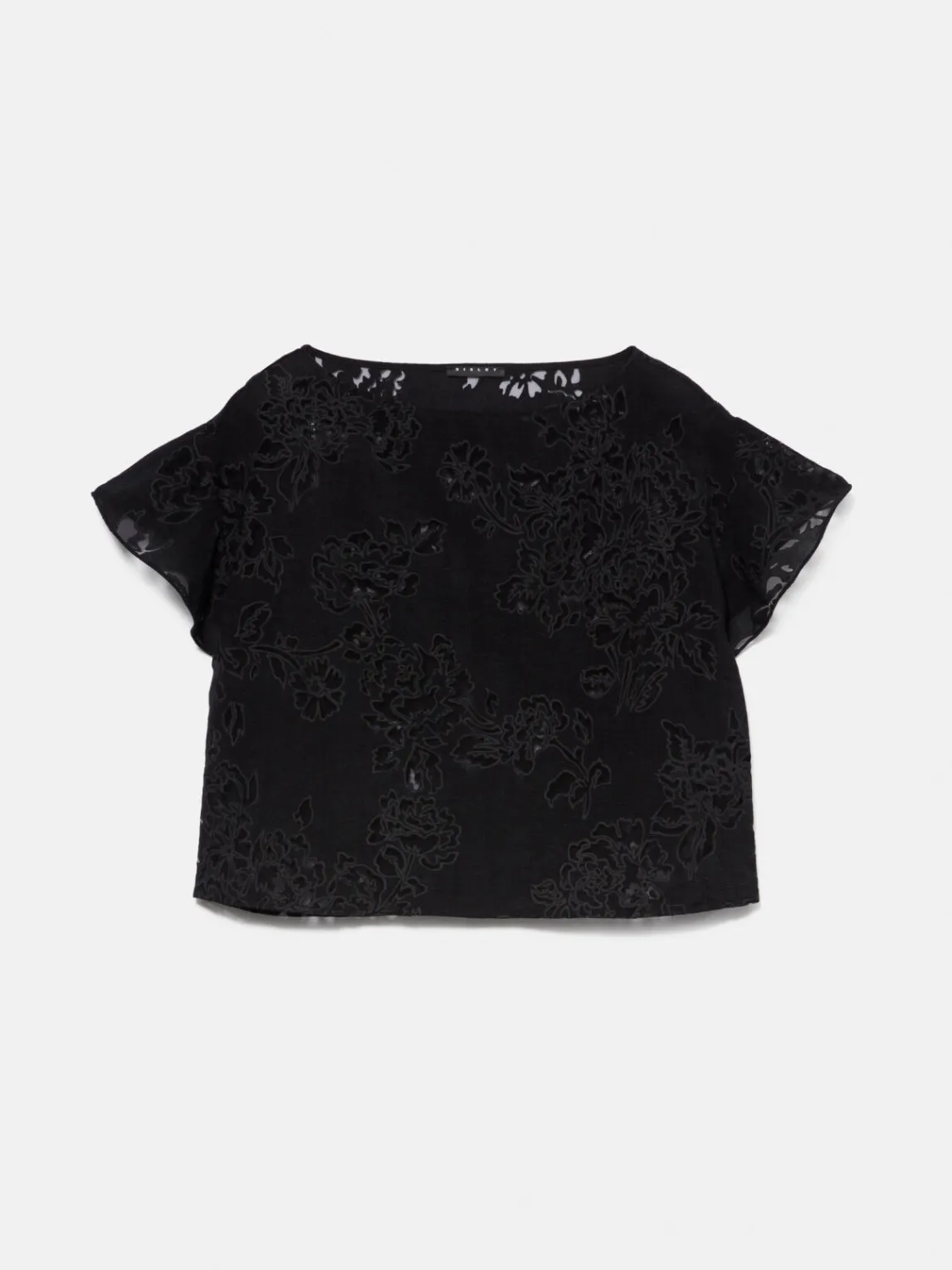 Women Sisley Shirts & Blouses<Devore Blouse With Print