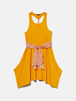 Girls Sisley Dresses & Jumpsuits<Dress With Printed Sash