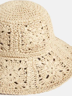 Women Sisley Accessories<Fisherman'S Hat In Crochet