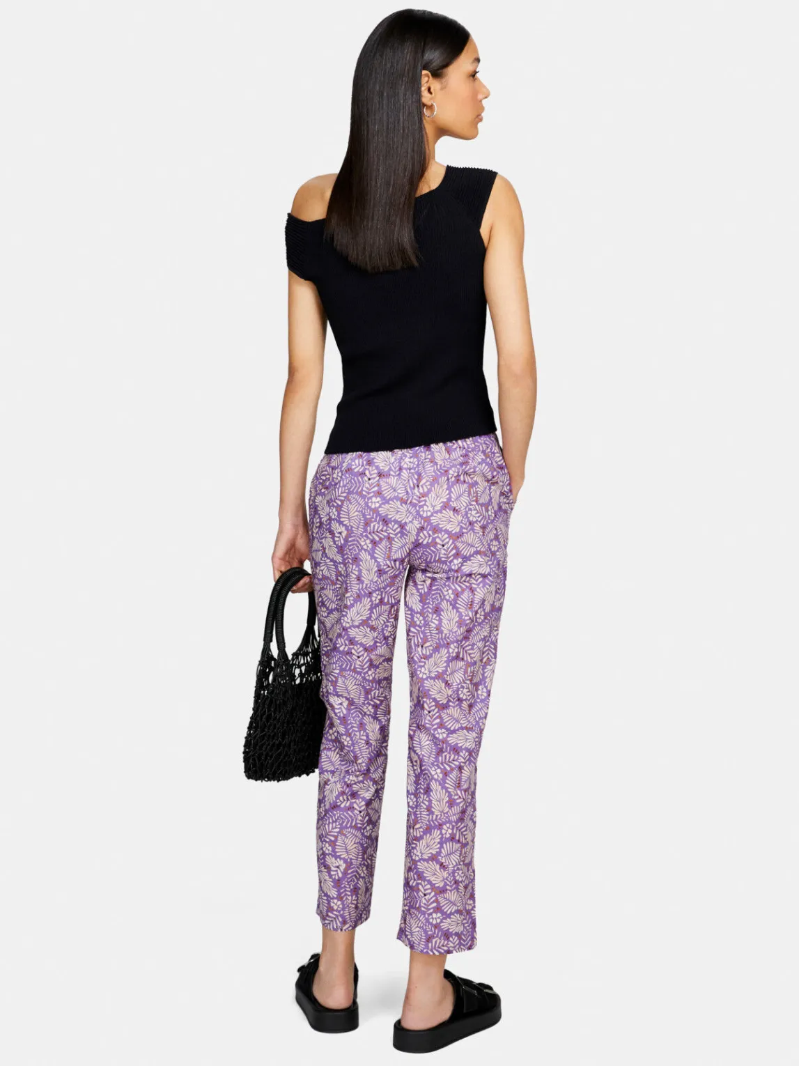 Women Sisley Trousers<Flared Printed Trousers