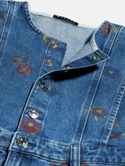 Girls Sisley Dresses & Jumpsuits<Floral Denim Dress