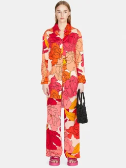 Women Sisley Trousers<Floral Trousers