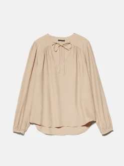 Women Sisley Shirts & Blouses<Flowy Blouse With Porthole