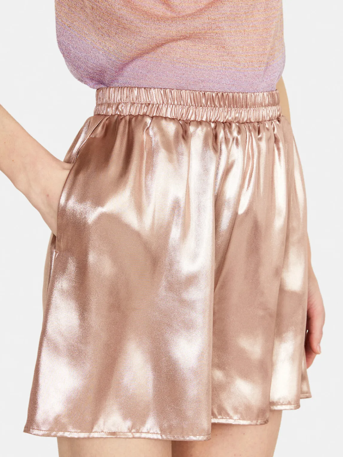 Women Sisley Trousers<Foil Shorts