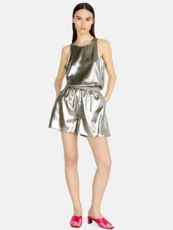 Women Sisley Trousers<Foil Shorts