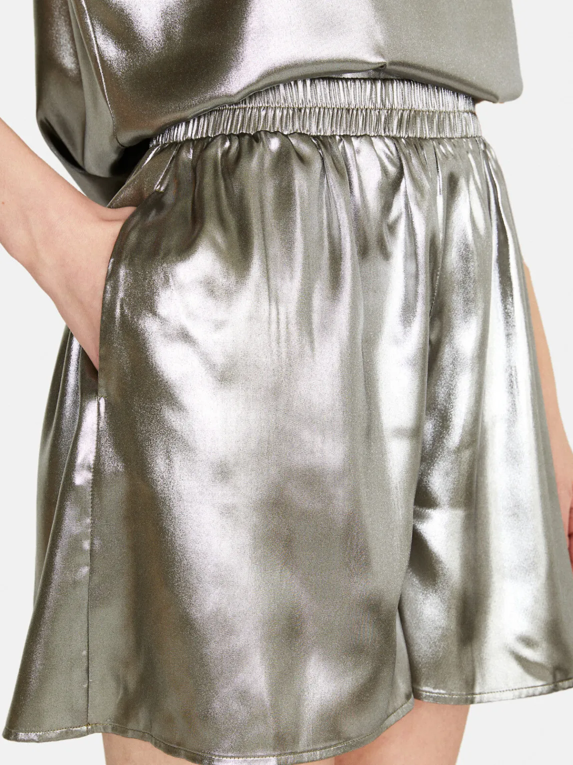 Women Sisley Trousers<Foil Shorts