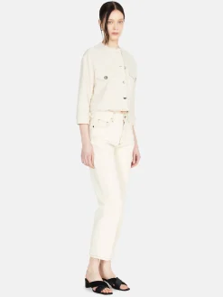 Women Sisley Jackets & Coats<Frayed Jacket