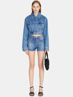 Women Sisley Trousers<Fringed Jean Shorts