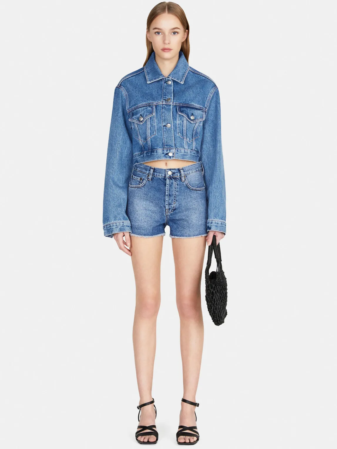 Women Sisley Trousers<Fringed Jean Shorts