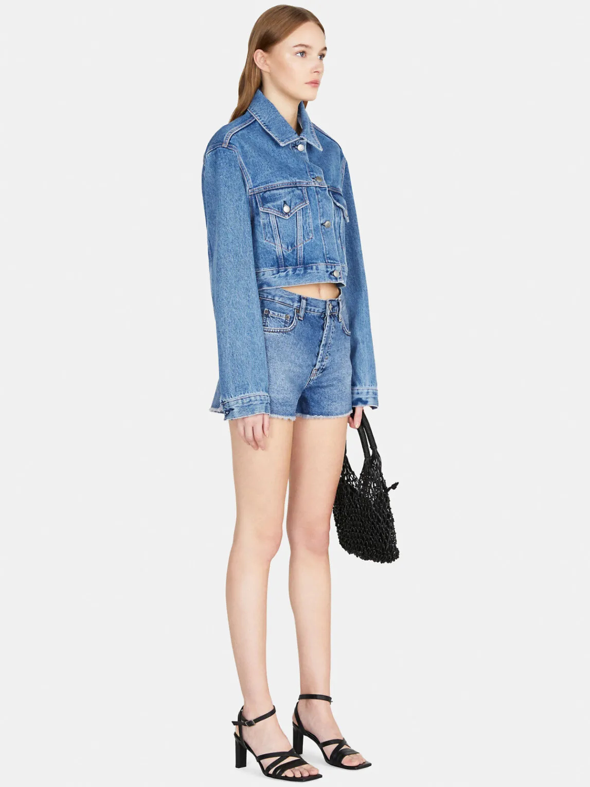 Women Sisley Trousers<Fringed Jean Shorts