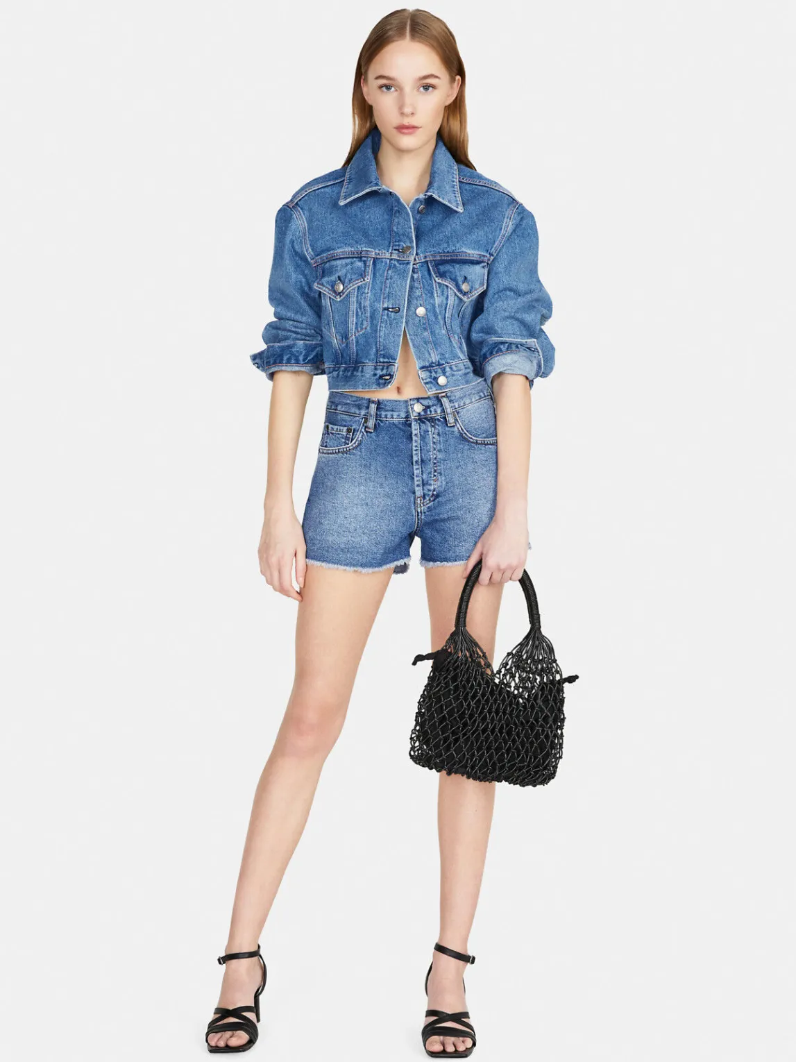 Women Sisley Trousers<Fringed Jean Shorts