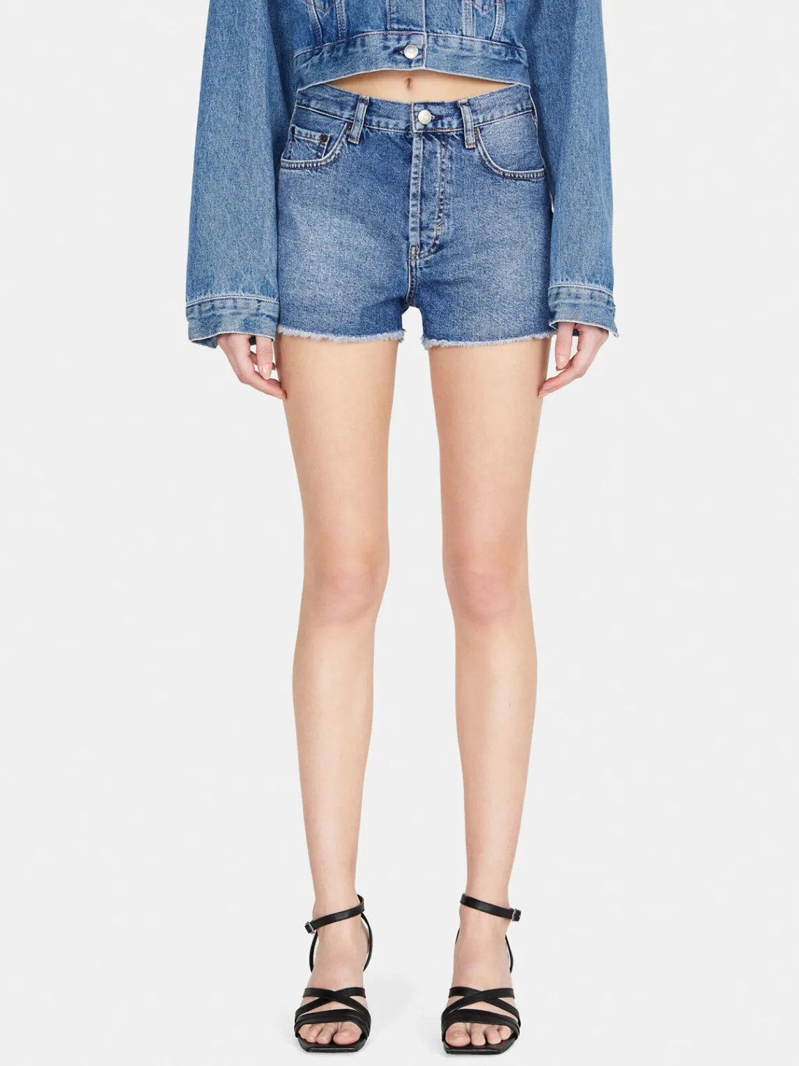 Women Sisley Trousers<Fringed Jean Shorts