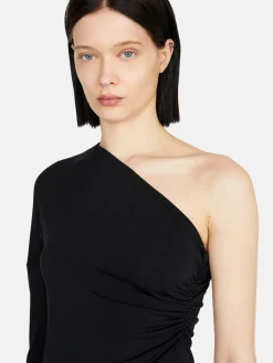 Women Sisley Tops & T-Shirts<Gathered One-Shoulder T-Shirt