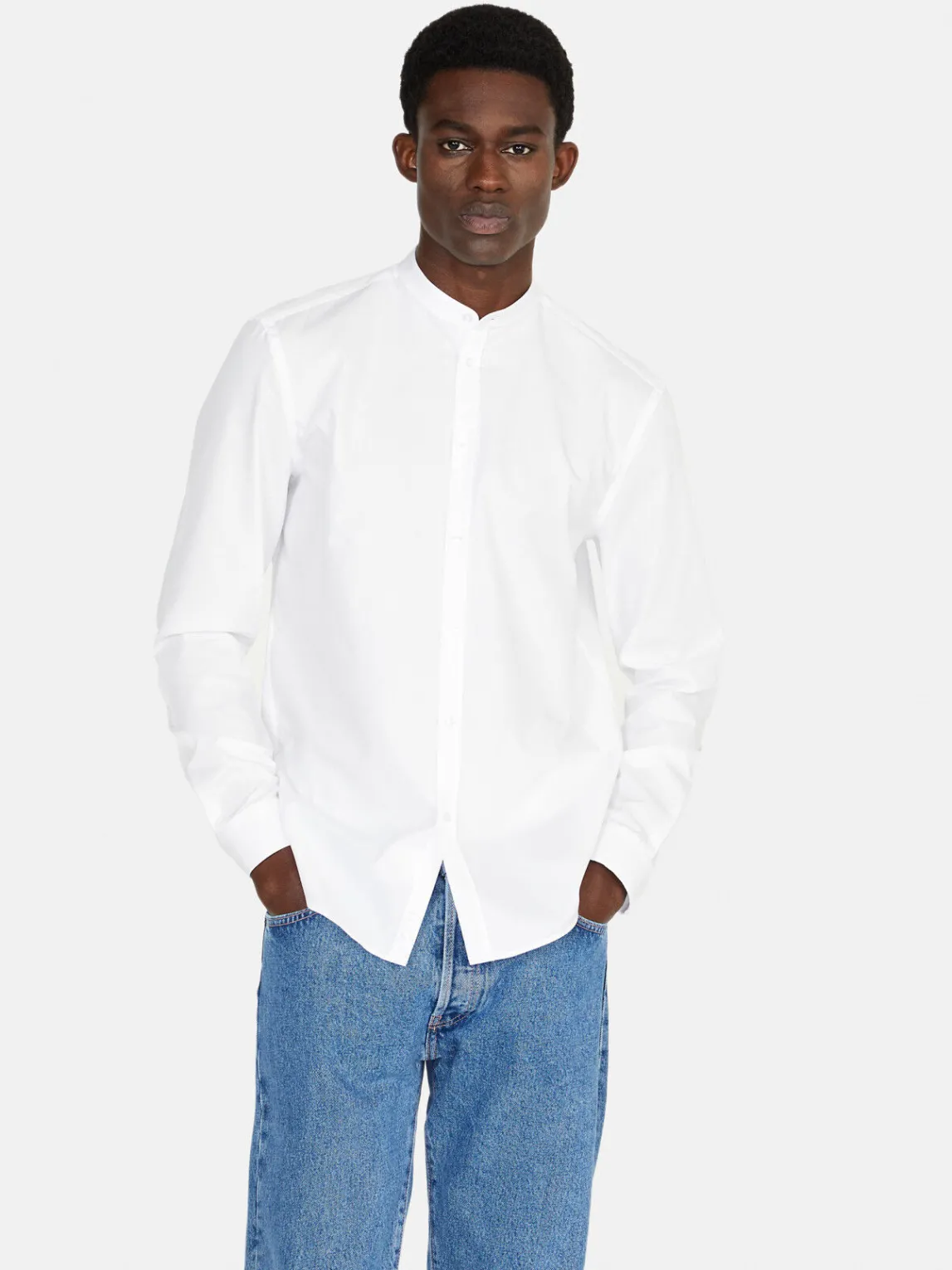 Men Sisley Shirts<Guru Collar Shirt