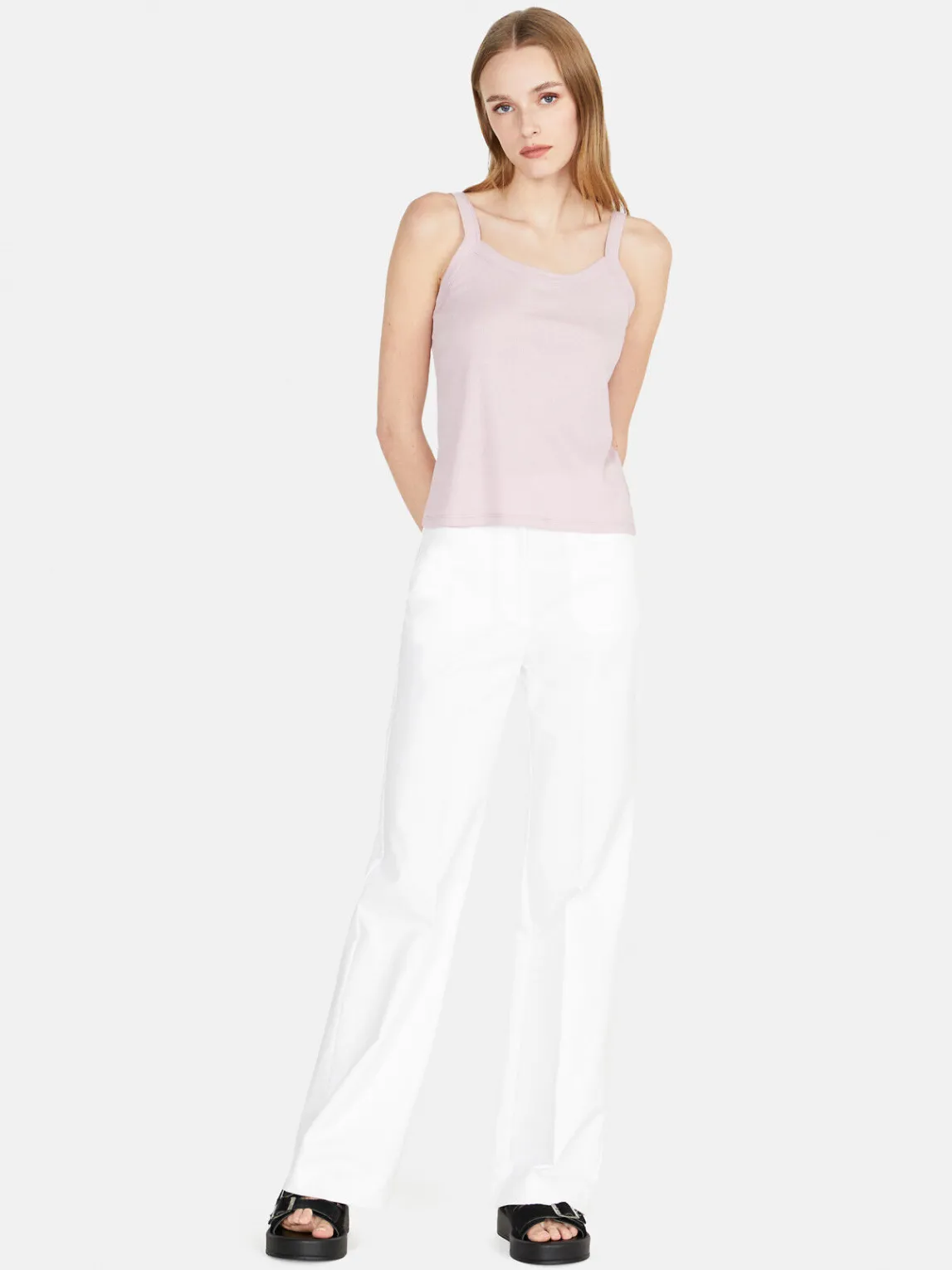Women Sisley Trousers<High-Waisted Flare Fit Trousers