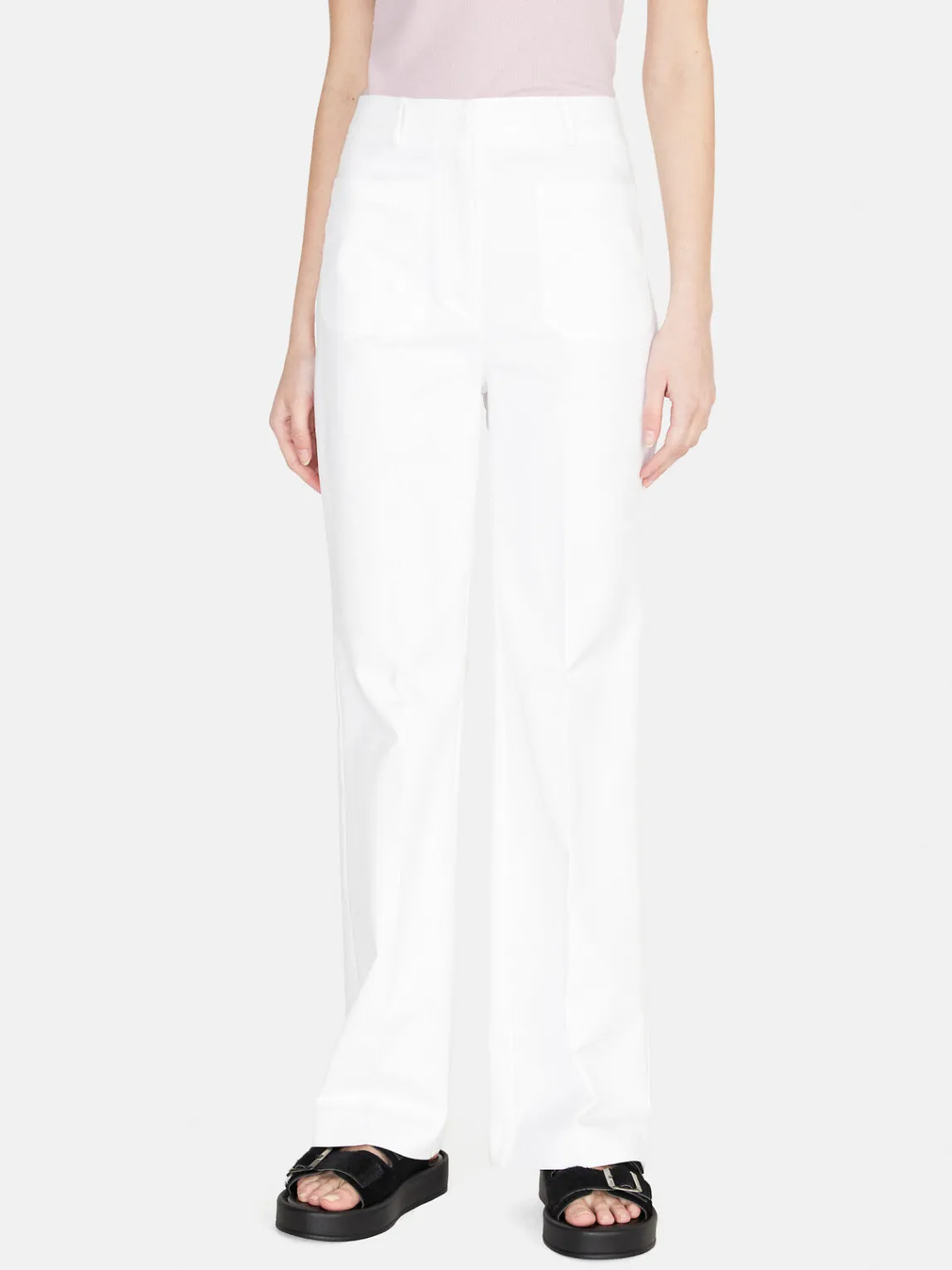 Women Sisley Trousers<High-Waisted Flare Fit Trousers