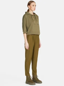 Women Sisley Sweatshirts<Hoodie With Kimono Sleeves