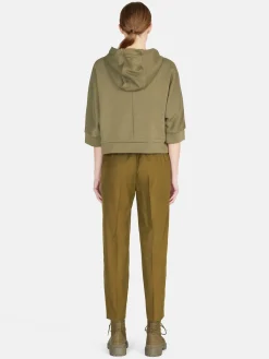 Women Sisley Sweatshirts<Hoodie With Kimono Sleeves