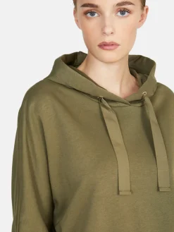 Women Sisley Sweatshirts<Hoodie With Kimono Sleeves