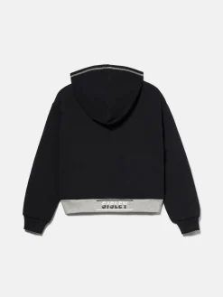 Girls Sisley Jumpers & Cardigans<Hoodie With Logoed Elastic