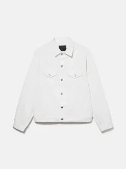 Men Sisley Jackets & Coats<Jacket In Colored Denim