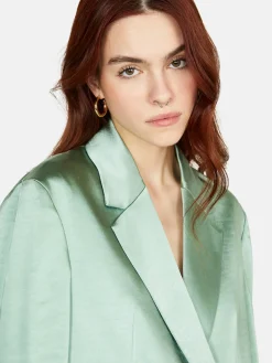 Women Sisley Jackets & Coats<Jacket In Satin
