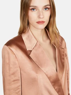 Women Sisley Jackets & Coats<Jacket In Satin