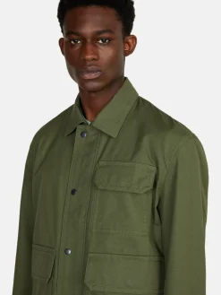 Men Sisley Jackets & Coats<Jacket With Pockets