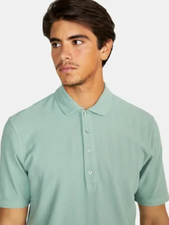 Men Sisley T-Shirts<Jacquard Polo