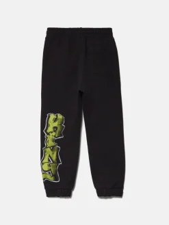 Boys Sisley Trousers<Joggers With Graffiti Print
