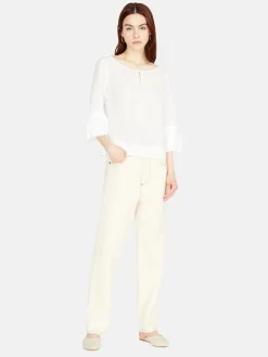 Women Sisley Shirts & Blouses<Kaftan Blouse With Pleats
