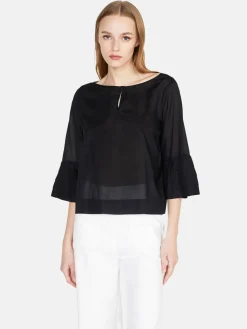 Women Sisley Shirts & Blouses<Kaftan Blouse With Pleats