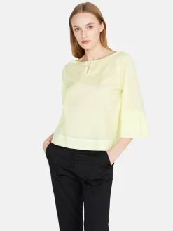 Women Sisley Shirts & Blouses<Kaftan Blouse With Pleats