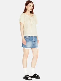 Women Sisley Shirts & Blouses<Kaftan Neck Blouse