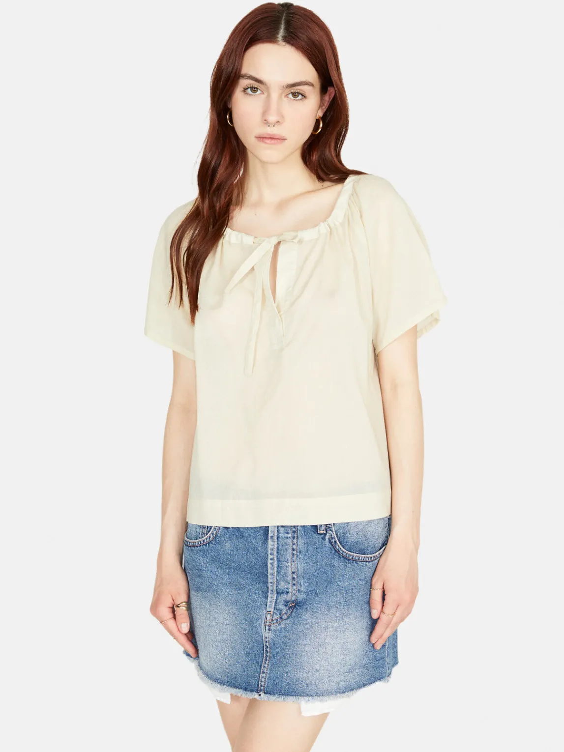 Women Sisley Shirts & Blouses<Kaftan Neck Blouse