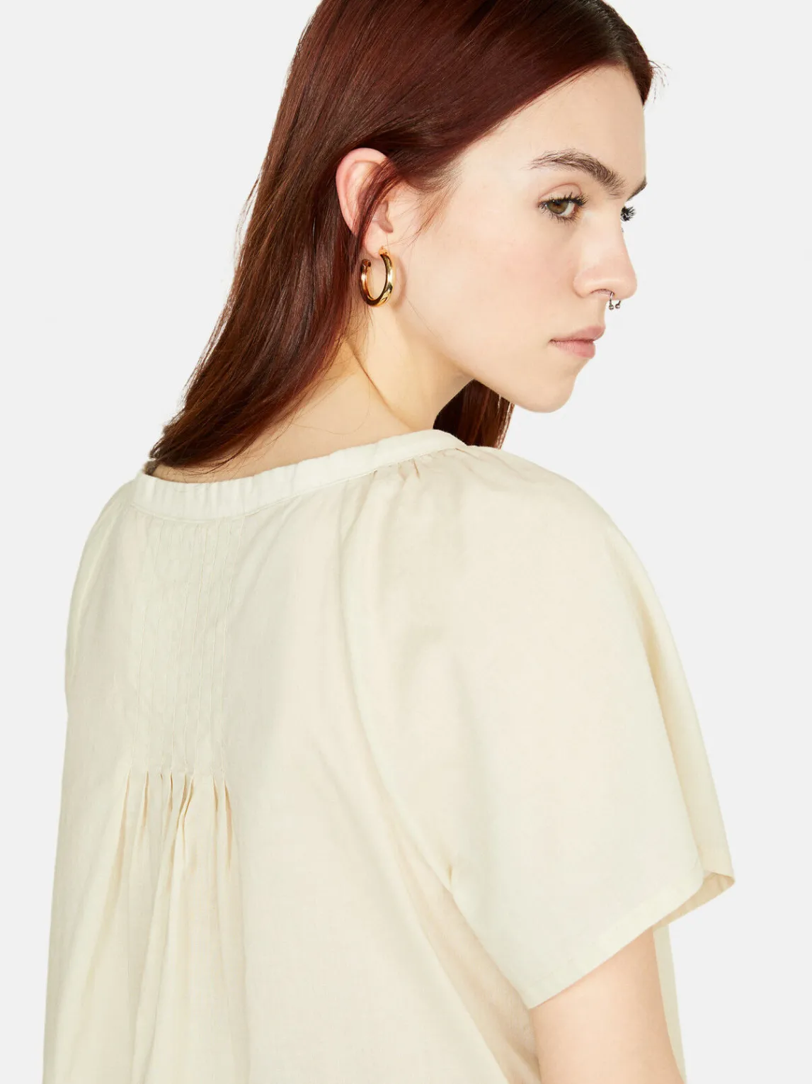 Women Sisley Shirts & Blouses<Kaftan Neck Blouse