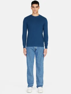 Men Sisley Jumpers & Knitwear<Knit Crew Neck Sweater