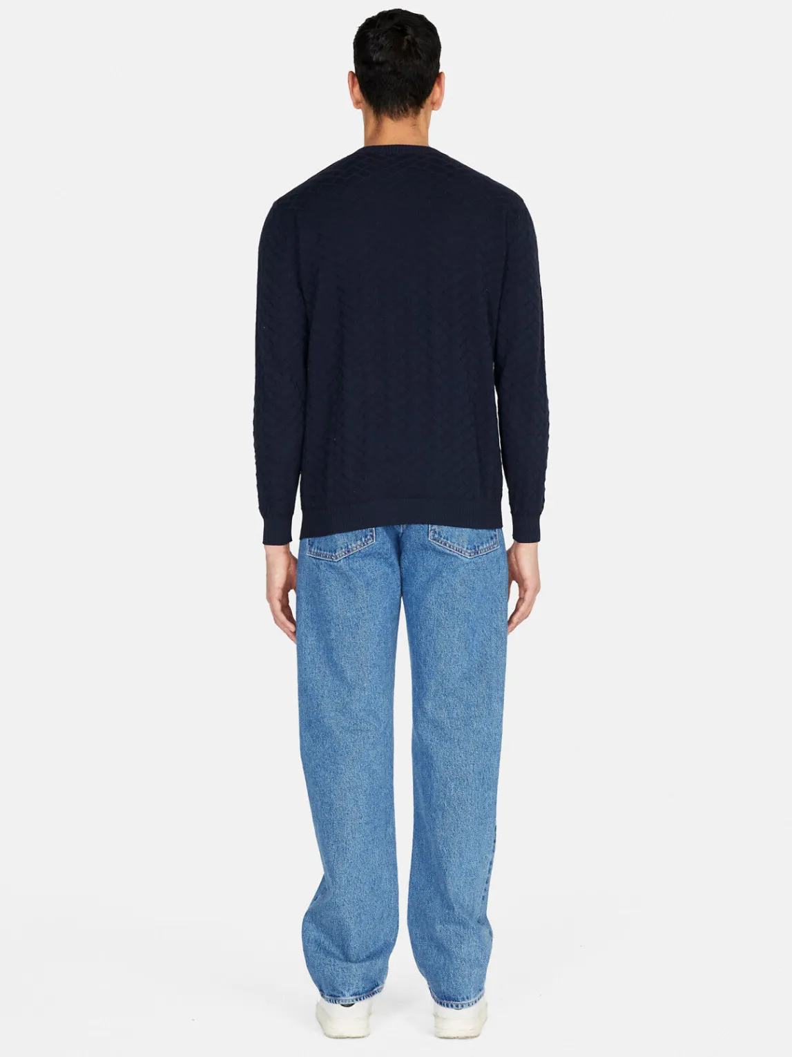 Men Sisley Jumpers & Knitwear<Knit Crew Neck Sweater