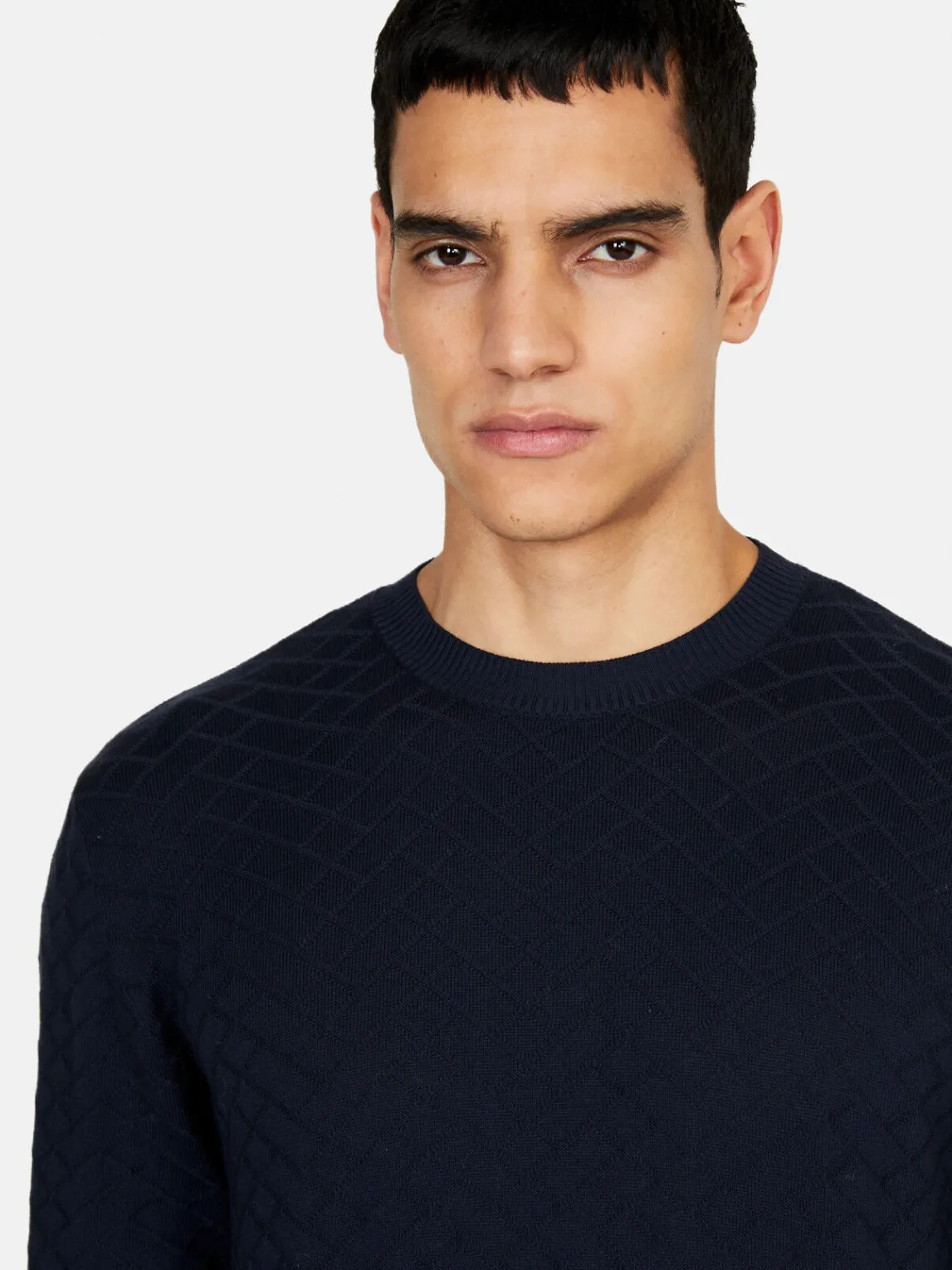 Men Sisley Jumpers & Knitwear<Knit Crew Neck Sweater