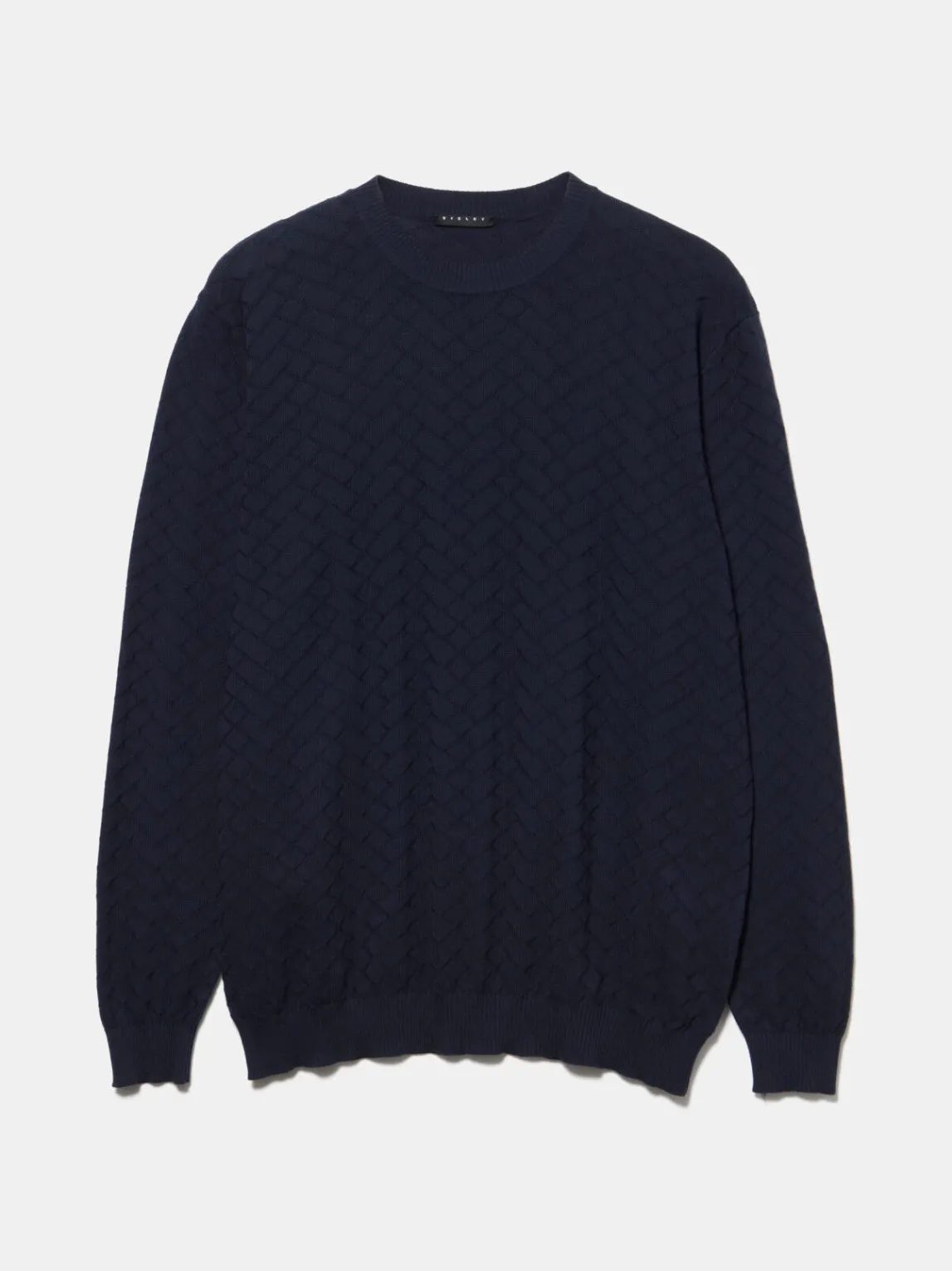 Men Sisley Jumpers & Knitwear<Knit Crew Neck Sweater