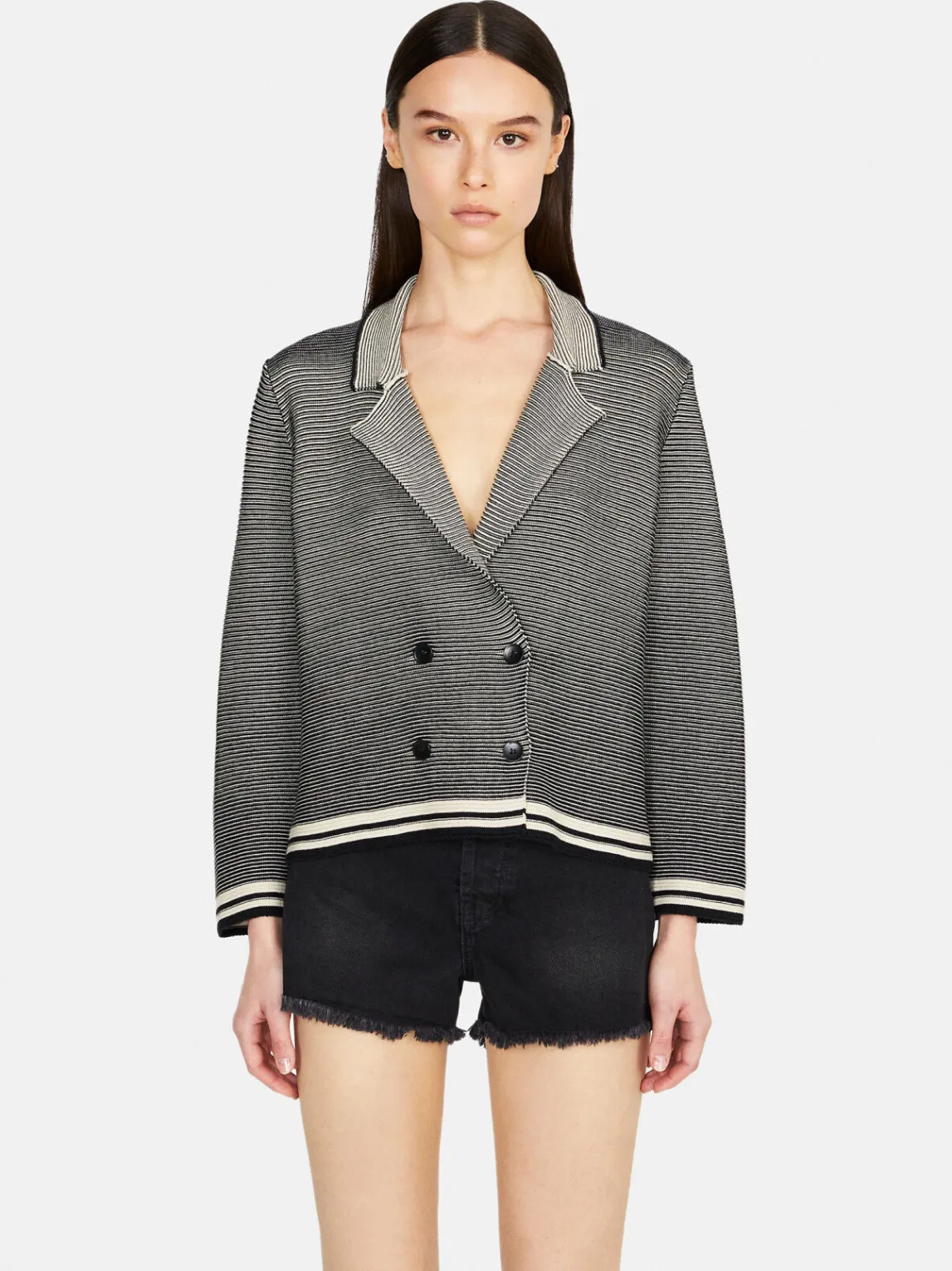 Women Sisley Jumpers & Knitwear<Knit Cropped Jacket