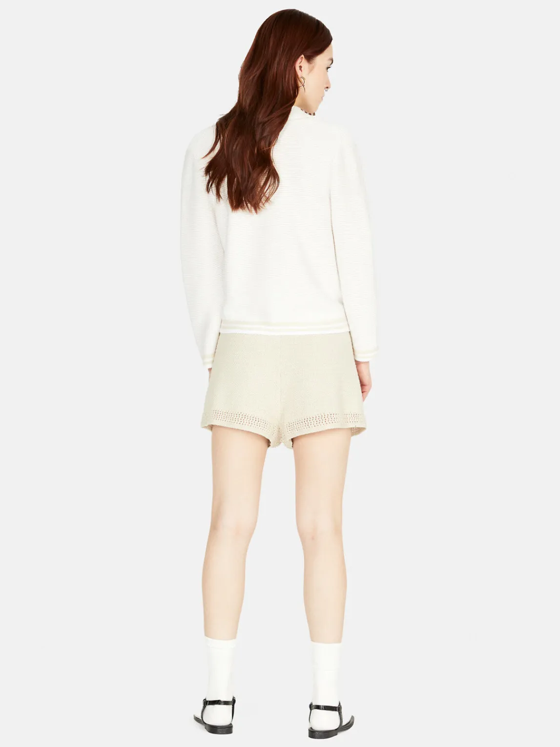 Women Sisley Jumpers & Knitwear<Knit Cropped Jacket